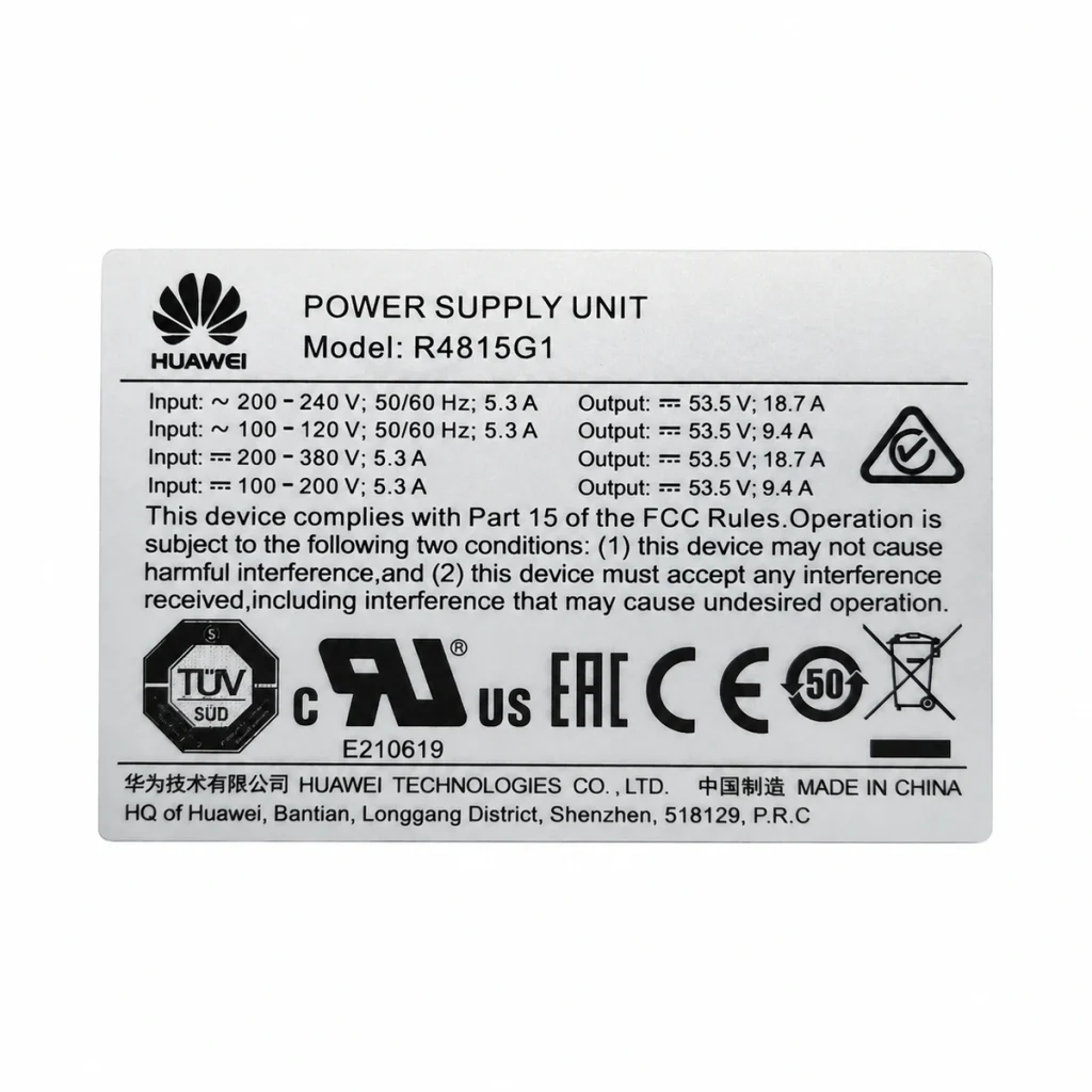 Huawei R4815G1 Rectifier Module 900W