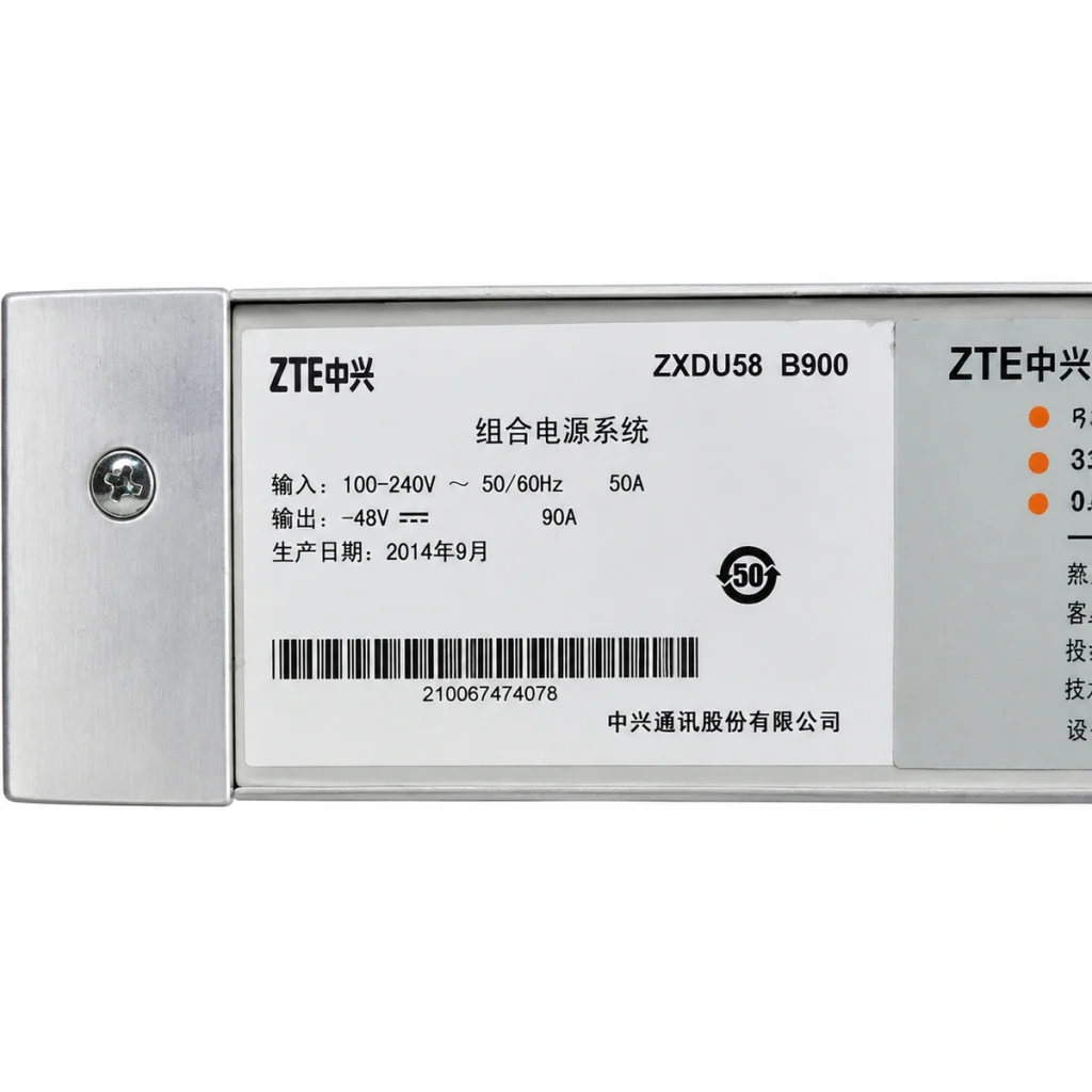ZTE ZXDU58 B121 Indoor Telecom Power Cabinet 120A