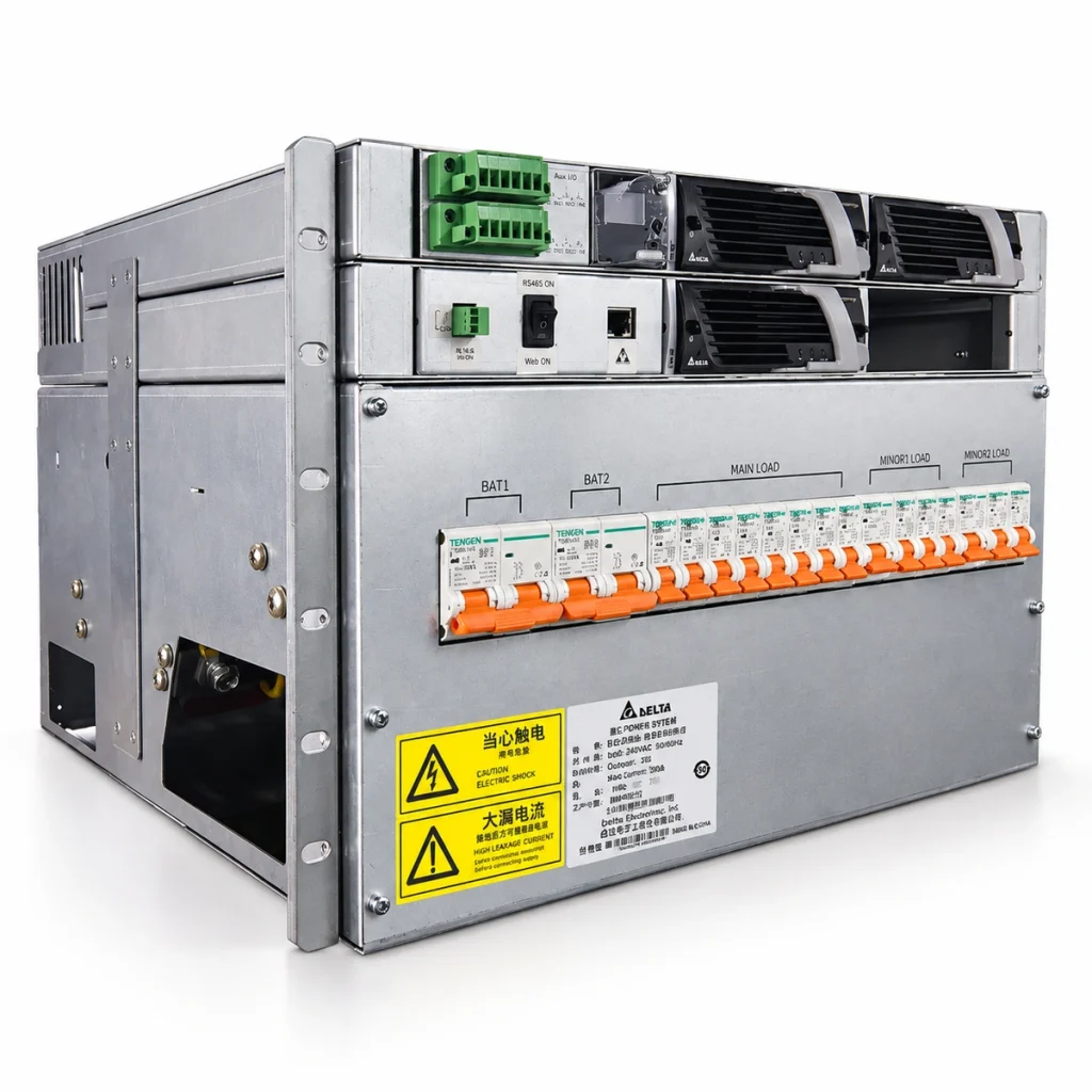 Delta DPS3000H-48/50 Indoor Telecom Power Cabinet 200A