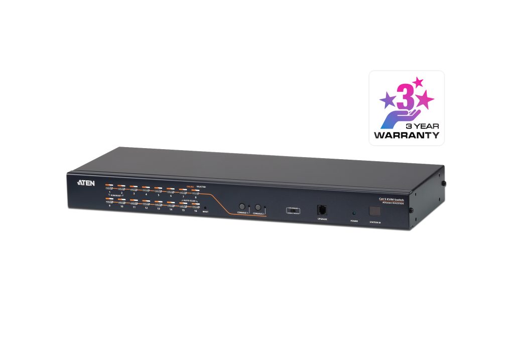 ATEN KH2516A 2-Console 16-Port Cat 5 Matrix KVM Switch