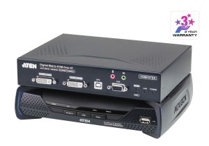 ATEN KE6940 Dual-Display DVI-I KVM over IP Extender