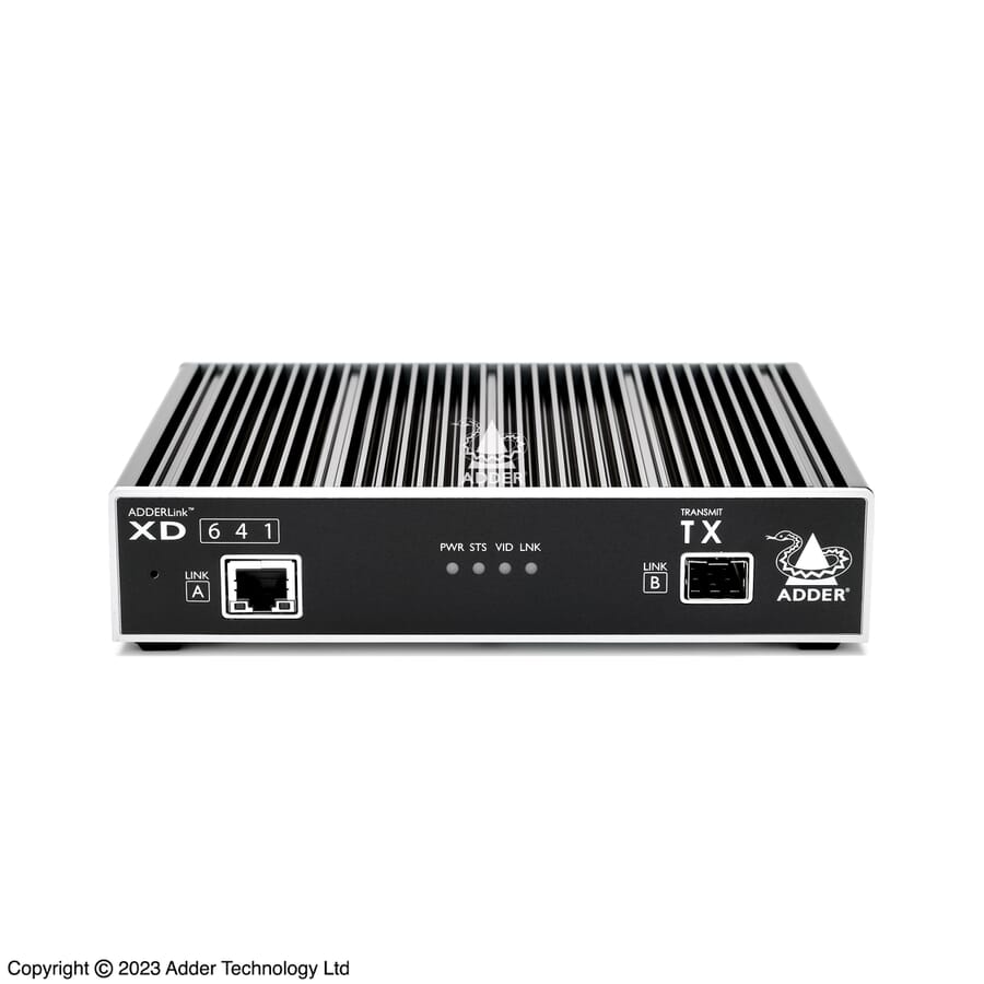 AdderLink XD641 Single-Head 4K60 DisplayPort KVM Extender