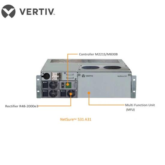 Vertiv NetSure 531 C21B4 نظام طاقة تيار مستمر مدمج 12 kW