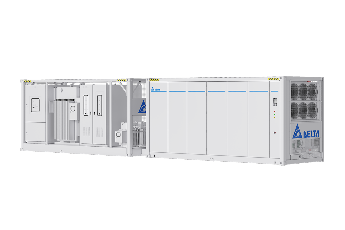 حلول متكاملة لتخزين الطاقة والطاقة الشمسية PV (DELTerra / PCS / عواكس PV)