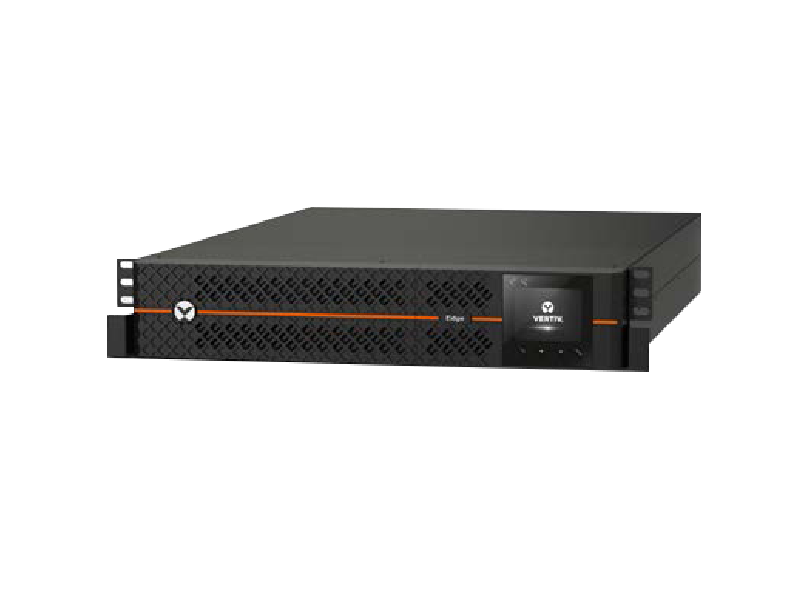مزود الطاقة غير المنقطع التفاعلي الخطي Vertiv Edge UPS بقدرة 500-3000 فولت أمبير، للرف أو البرج، للمواقع الطرفية